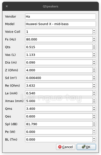 Huawei Sound X - mid-bass